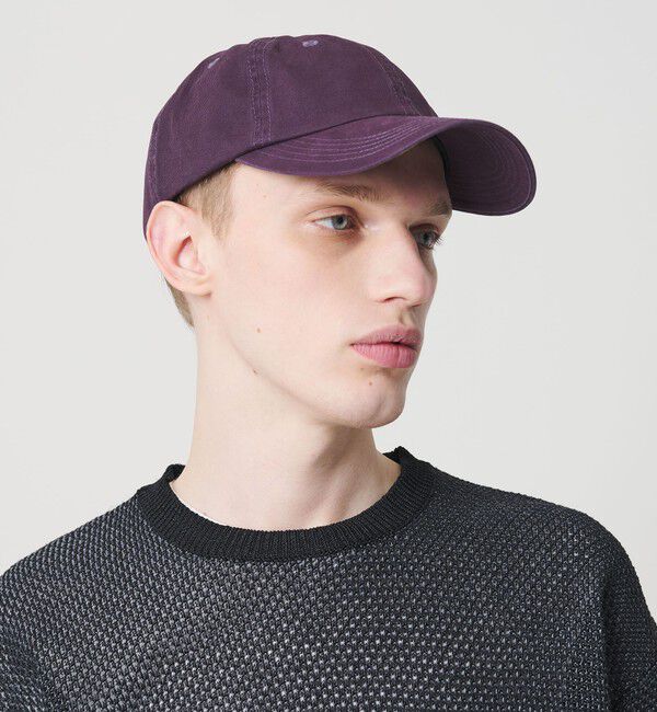 BEAUTY&YOUTH UNITED ARROWS「コットン カラー パネル キャップ」|キャップ・キャスケット|PURPLE