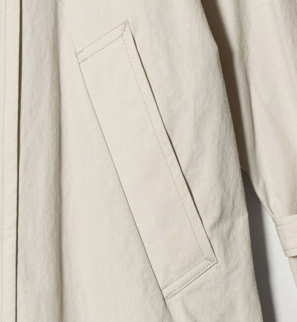 ATTISESSION「＜ATTISESSION＞コットン ナイロン カットオフ トレンチ コート」|トレンチコート|