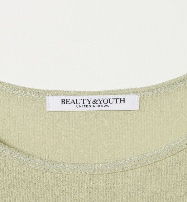 BEAUTY&YOUTH UNITED ARROWS「ハイツイストコットン シアークレープ ロングスリーブTシャツ」|Tシャツ・カットソー|