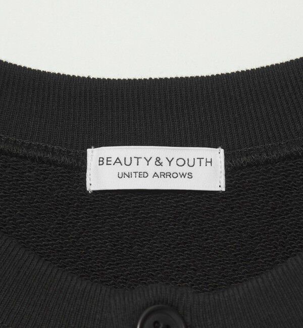 BEAUTY&YOUTH UNITED ARROWS「【WEB限定】クルーネック スウェット カーディガン」|カーディガン|
