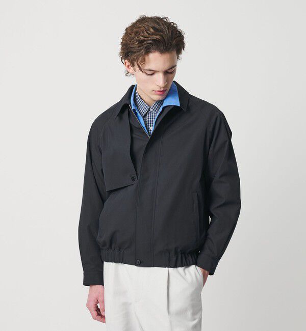 BEAUTY&YOUTH UNITED ARROWS「Veldam ギャバ ショート ジャケット」|ブルゾン・スタジャン|