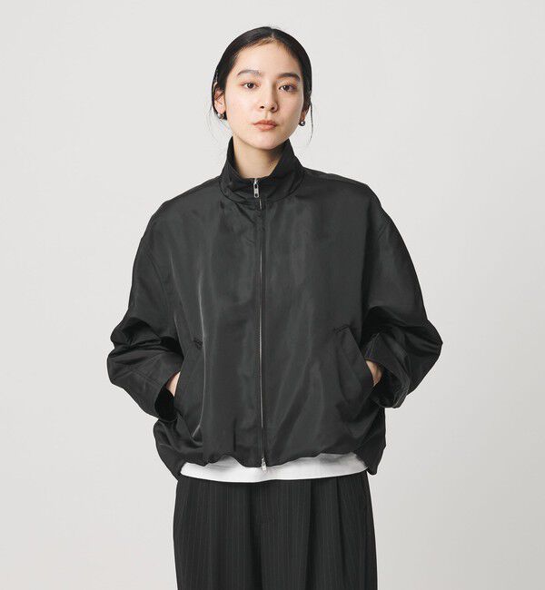 BEAUTY&YOUTH UNITED ARROWS「ポリエステル スタンドカラー ブルゾン」|ブルゾン・スタジャン|