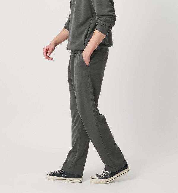 BEAUTY&YOUTH UNITED ARROWS「【WEB限定 WARDROBE SMART】エアロノット スウェットパンツ/セットアップ対応【吸水速乾・UVカット】」|チノ|DK.GRAY