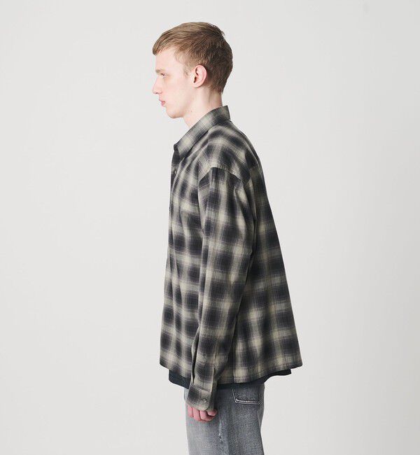 MONKEY TIME「コットン クロップド シャツ」|シャツ・ブラウス|