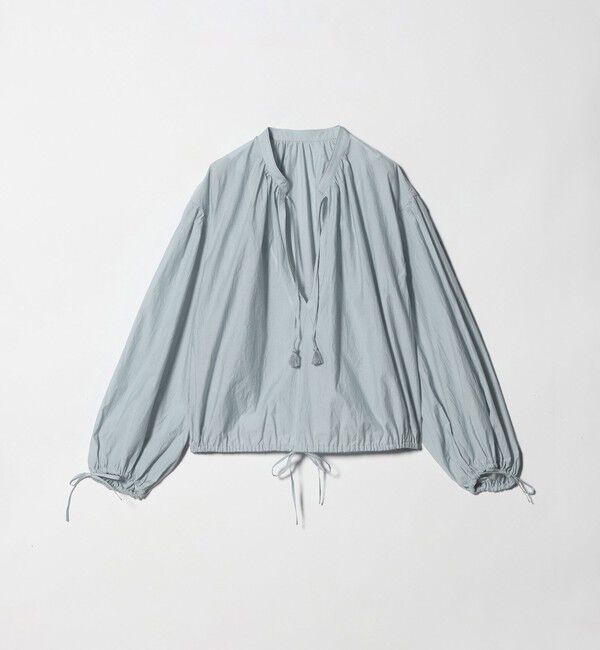 BEAUTY&YOUTH UNITED ARROWS「コットンナイロン ボリューム スキッパー ブラウス」|シャツ・ブラウス|