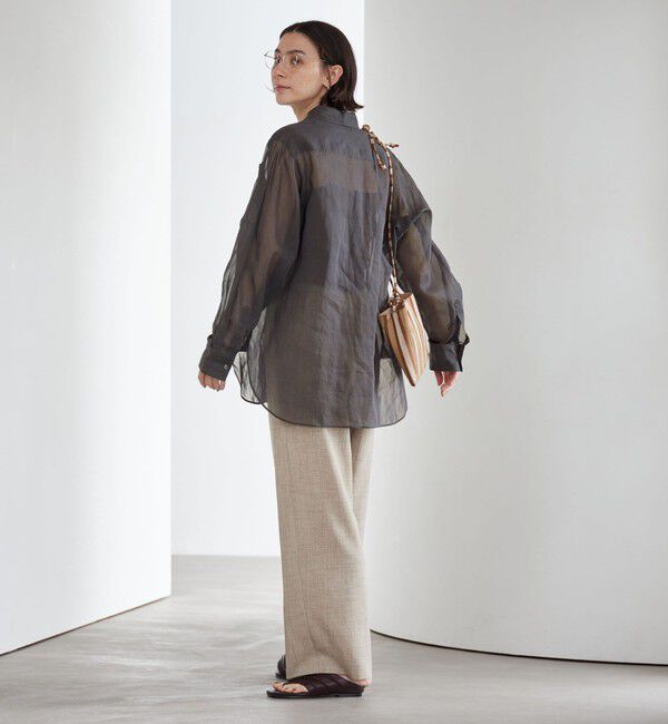 BEAUTY&YOUTH UNITED ARROWS「コットン シアー ワーク シャツ」|シャツ・ブラウス|