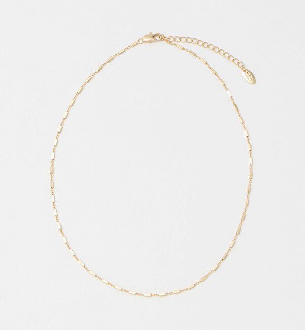 BEAUTY&YOUTH UNITED ARROWS「ユニーク ボックスチェーン ネックレス」|ネックレス|