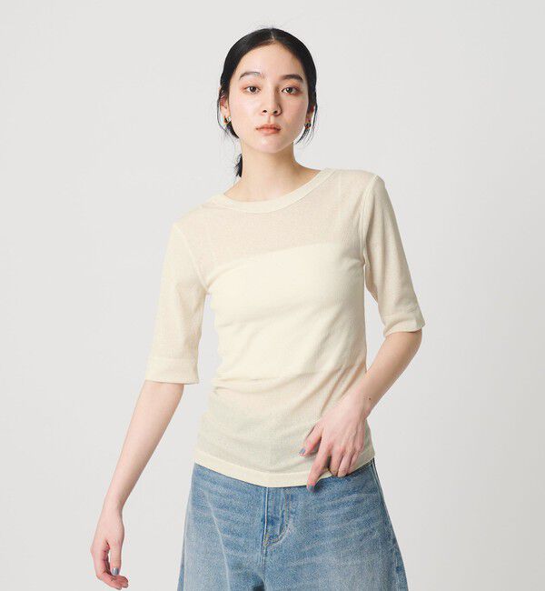 BEAUTY&YOUTH UNITED ARROWS「ポリエステル 2WAY コンパクトカットソー」|Tシャツ・カットソー|