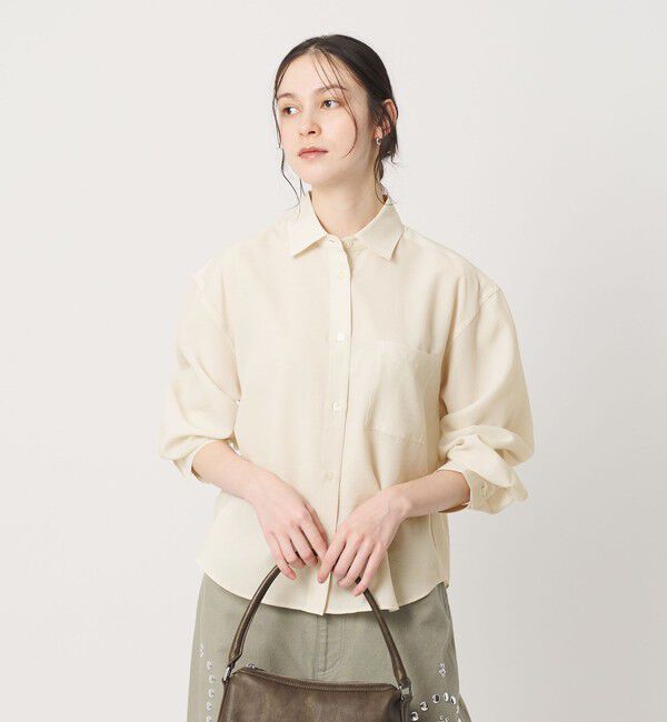 BEAUTY&YOUTH UNITED ARROWS「シアー バックタック シャツ 吸水速乾」|シャツ・ブラウス|