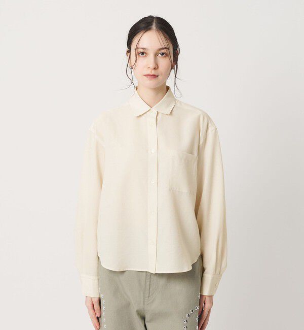 BEAUTY&YOUTH UNITED ARROWS「シアー バックタック シャツ 吸水速乾」|シャツ・ブラウス|