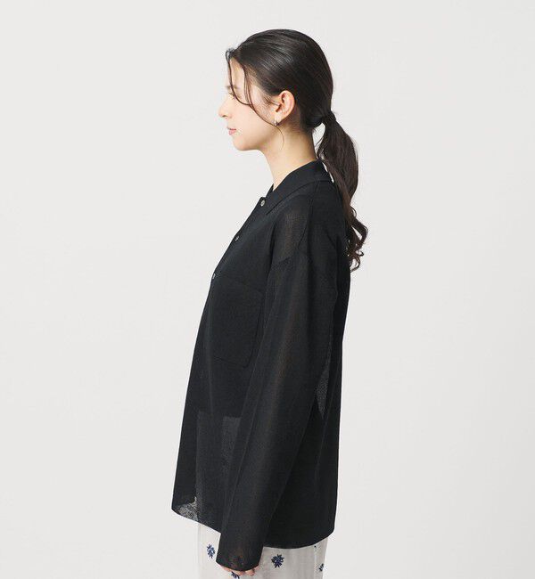 BEAUTY&YOUTH UNITED ARROWS「ミラノリブ シャツカーディガン ウォッシャブル」|カーディガン|