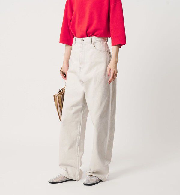 BEAUTY&YOUTH UNITED ARROWS「ワイド ルーズ デニムパンツ」|デニム|