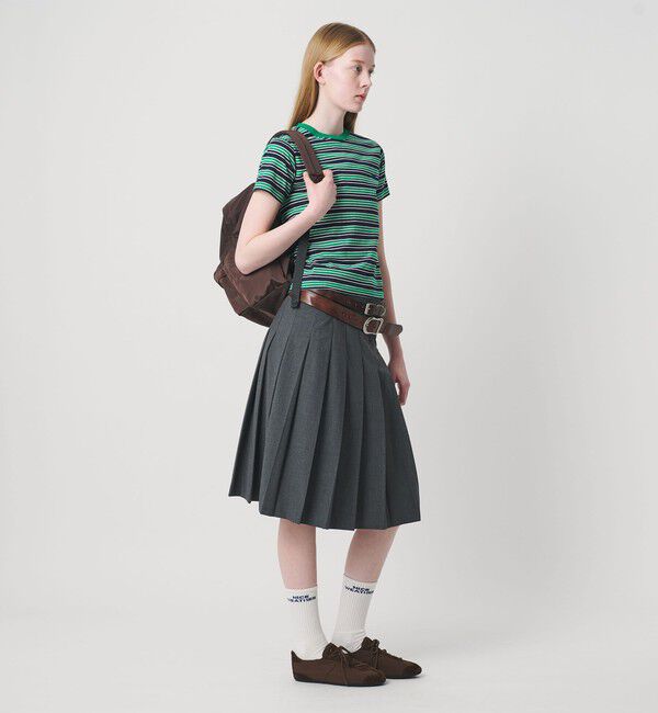 NICE WEATHER「＜NICE WEATHER＞トロ プリーツスカート」|スカート|