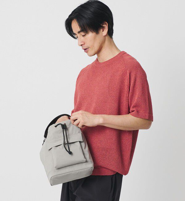 BEAUTY&YOUTH UNITED ARROWS「ソフト ファブリック 2WAYショルダー バッグ」|ハンドバッグ|LIME