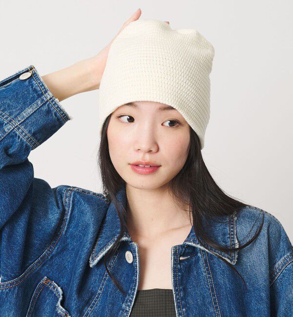 BEAUTY&YOUTH UNITED ARROWS「シンプル コットン ニットキャップ」|ニット帽|