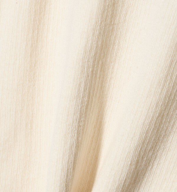 BEAUTY&YOUTH UNITED ARROWS「【WEB限定 Wardrobe DAILY MINIMAL】レースコンビ リブニットプルオーバー ウォッシャブル」|ニット・セーター|