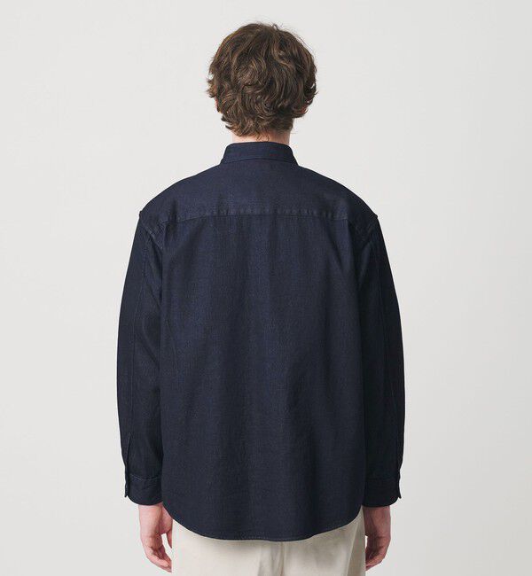 BEAUTY&YOUTH UNITED ARROWS「7.5oz サテンデニム レギュラー グランデ シャツ GRANDE型」|シャツ・ブラウス|