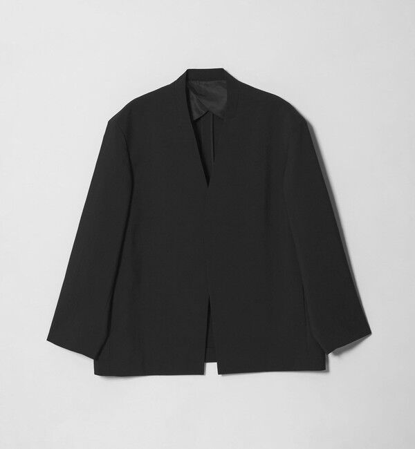 MONKEY TIME「RENU TROシリーズ ラペルレス ジャケット -セットアップ対応-」|テーラードジャケット|