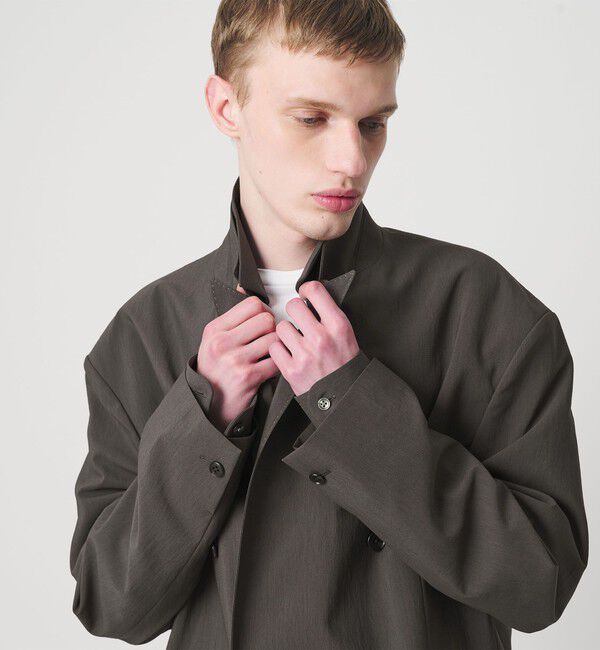 MONKEY TIME「RENU TROシリーズ ダブル ブレスト ジャケット -セットアップ対応-」|テーラードジャケット|