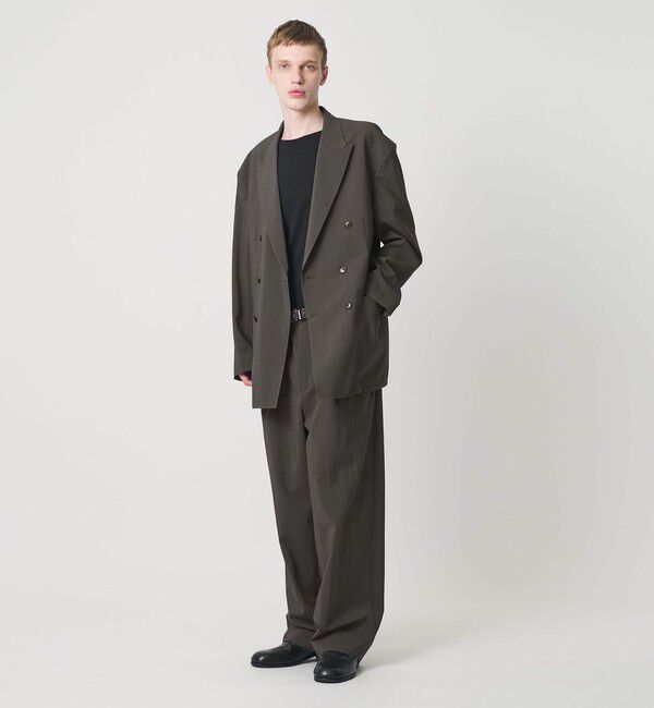 MONKEY TIME「RENU TROシリーズ ダブル ブレスト ジャケット -セットアップ対応-」|テーラードジャケット|