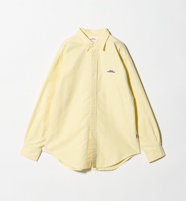 NICE WEATHER「＜NICE WEATHER＞OX ロゴシャツ」|シャツ・ブラウス|YELLOW