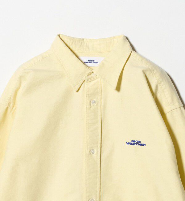 NICE WEATHER「＜NICE WEATHER＞OX ロゴシャツ」|シャツ・ブラウス|