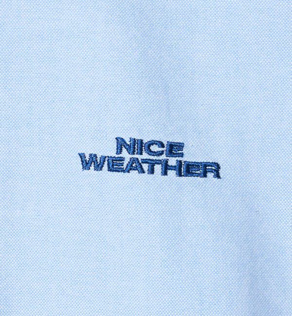 NICE WEATHER「＜NICE WEATHER＞OX ロゴシャツ」|シャツ・ブラウス|