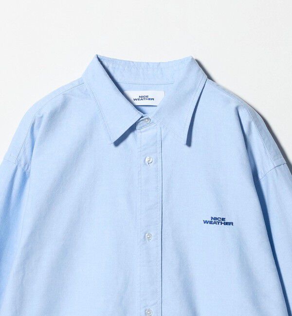 NICE WEATHER「＜NICE WEATHER＞OX ロゴシャツ」|シャツ・ブラウス|