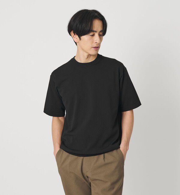 BEAUTY&YOUTH UNITED ARROWS「デオドラント ニットTシャツ 抗菌防臭 ウォッシャブル」|ニット・セーター|