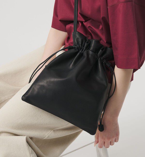 BEAUTY&YOUTH UNITED ARROWS「【別注】＜Folna＞レザー ドロスト ショルダーバッグ 2WAY」|ショルダー・メッセンジャー|