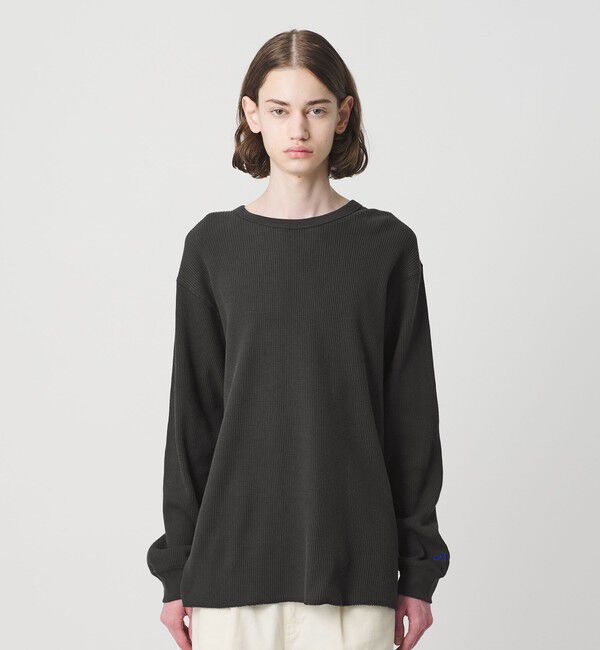 NICE WEATHER「＜NICE WEATHER＞ヘビーサーマル ロングスリーブ カットソー」|Tシャツ・カットソー|