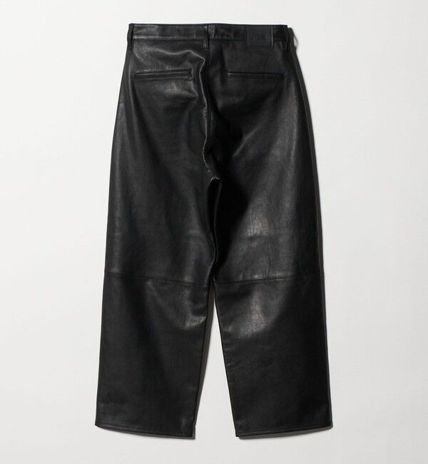 NICE WEATHER「＜NICE WEATHER＞バッファローレザー 5ポケットパンツ」|チノ|