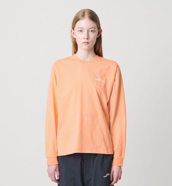 NICE WEATHER「＜NICE WEATHER＞ロゴ ロングスリーブTシャツ」|Tシャツ・カットソー|