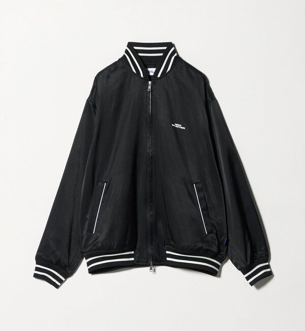 NICE WEATHER「＜NICE WEATHER＞サテン ブルゾン」|ブルゾン・スタジャン|