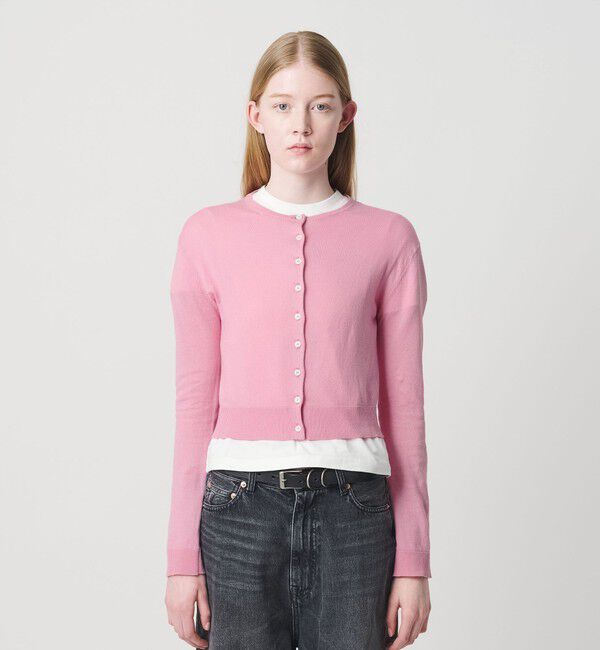 NICE WEATHER「＜NICE WEATHER＞コンパクト カーディガン」|カーディガン|