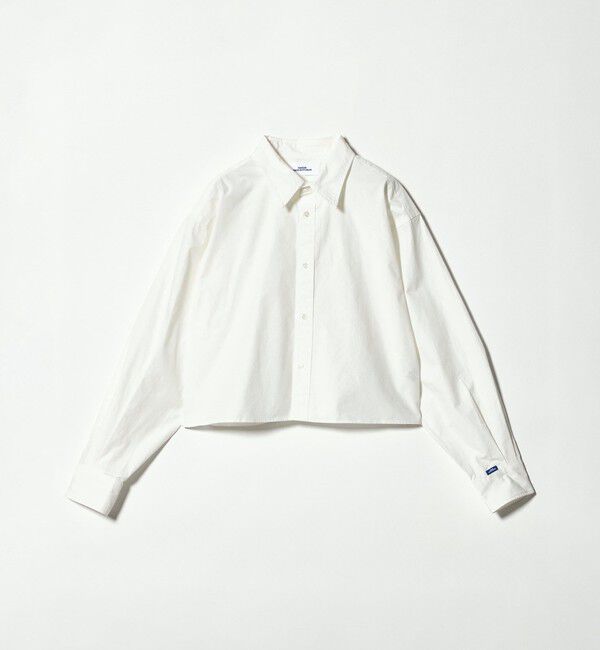 NICE WEATHER「＜NICE WEATHER＞ロゴ クロップド シャツ」|シャツ・ブラウス|