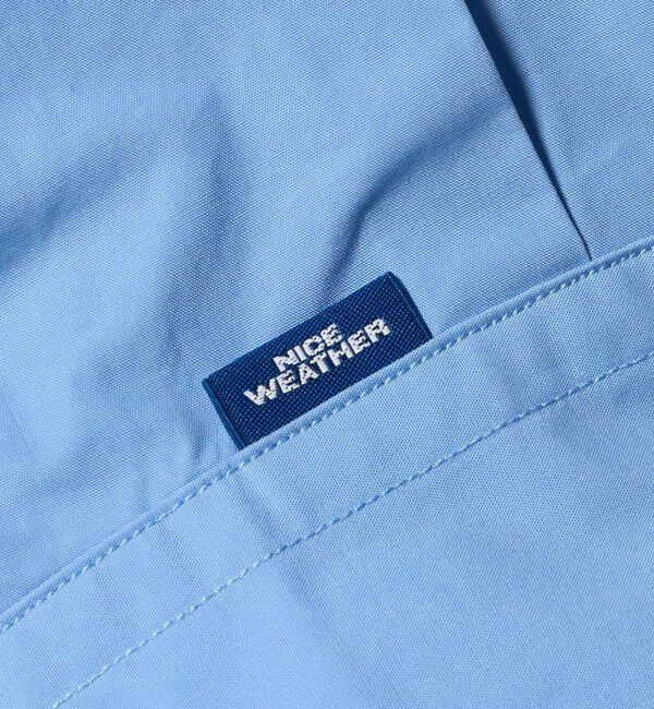 NICE WEATHER「＜NICE WEATHER＞ロゴ クロップド シャツ」|シャツ・ブラウス|