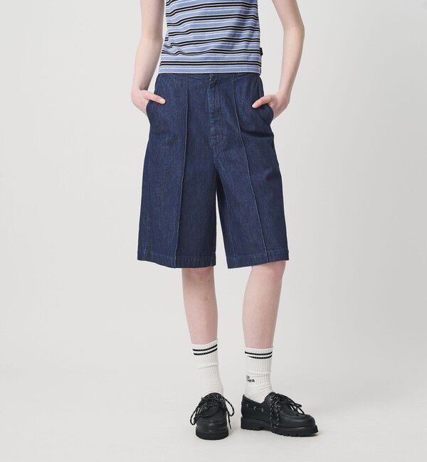 NICE WEATHER「＜NICE WEATHER＞ウィメンズ ハーフ デニムパンツ」|その他|