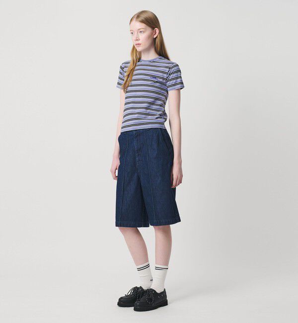 NICE WEATHER「＜NICE WEATHER＞ウィメンズ ハーフ デニムパンツ」|その他|