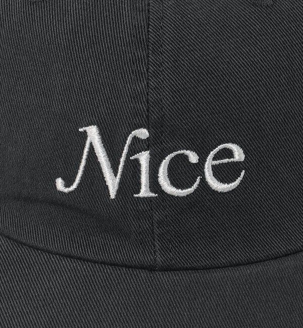 NICE WEATHER「＜NICE WEATHER＞SIGNATURE キャップ」|キャップ・キャスケット|