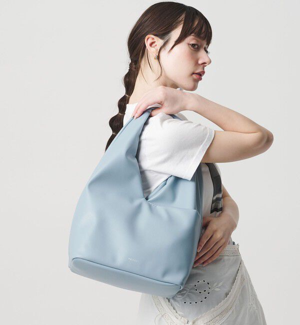 BEAUTY&YOUTH UNITED ARROWS「＜YAHKI＞レザーライク ソフト クロス ビッグ ショルダーバッグ」|ショルダー・メッセンジャー|