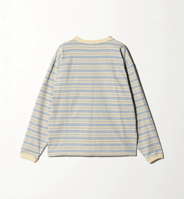 BEAUTY&YOUTH UNITED ARROWS「オルタネイトボーダー ボリュームスリーブ クルーネック カットソー」|Tシャツ・カットソー|