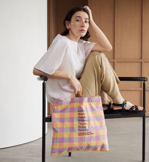 BEAUTY&YOUTH UNITED ARROWS「【別注】＜beej＞チェック 2WAY ワンショルダーバッグ」|トートバッグ|