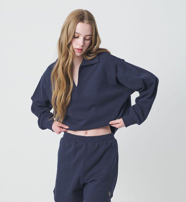 California General Store「＜CGS.＞オープン カラー スウェット / ウィメンズ」|スウェット・ジャージ|