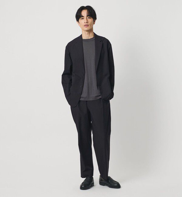 BEAUTY&YOUTH UNITED ARROWS「KOMATSU PACK 2ボタン リラックス ジャケット セットアップ対応 撥水 ウォッシャブル」|テーラードジャケット|