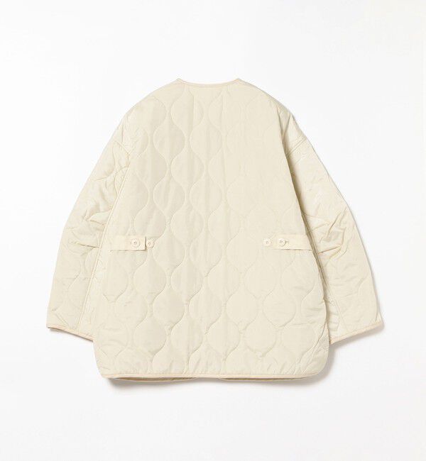 Ray BEAMS 「キルティング ノーカラー ブルゾン」|ブルゾン・スタジャン|
