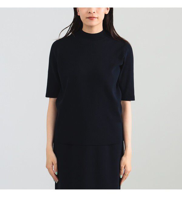 Demi-Luxe BEAMS 「シンプル モックネック ニット .M」|ニット・セーター|