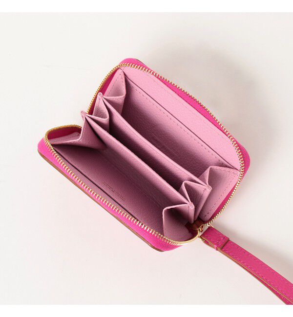 Demi-Luxe BEAMS 「【別注】L'arcobaleno / ストラップ ラウンド ジップ ウォレット」|財布|