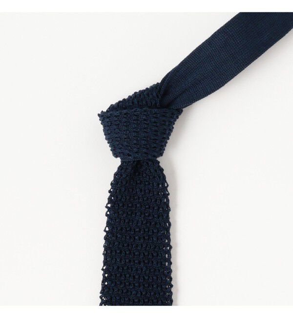 BEAMS PLUS「Cotton Knit Tie Solid」|ネクタイ・蝶ネクタイ|