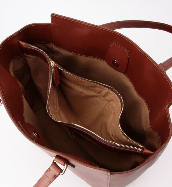 SHIPS「【SHIPS別注】Boldrini Selleria: レザー トートバッグ」|トートバッグ|